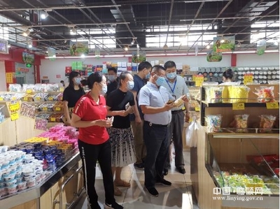 省市场监管局到我县调研食品安全工作(图)