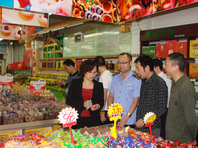 副县长吕芸带队检查中秋国庆食品安全工作-四川省渠县新闻网