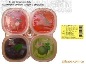 泰国果冻 原装进口休闲食品批发零售 椰肉混合水果味果冻招商